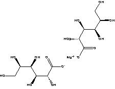 Ένυδρη ουσία δ-Gluconate μαγνήσιου CAS 3632-91-5 C12H22MgO14